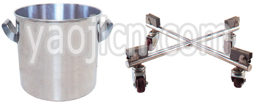 TJG固定提升加料机的料桶与料桶专用车